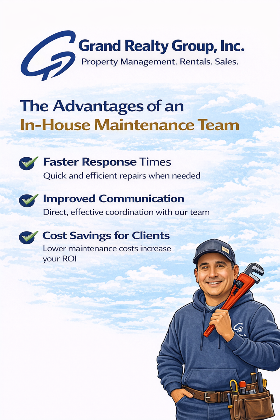 Why an In-House Maintenance Team Gives Grand Realty Group a Competitive Edge